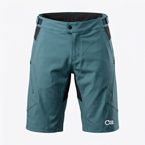 Shorts de cyclisme VTT personnalisés confortables et de haute qualité, respirants et à séchage rapide, service OEM pour hommes, prêts pour l'aventure - Product Image 1
