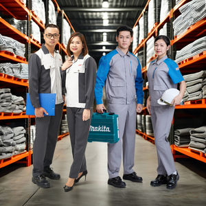 เสื้อคนงานก่อสร้างสำหรับคนงานชุดเสื้อผ้าสไตล์ทำงานกางเกงกางเกงคาร์โก้/กางเกงกันเปื้อนสำหรับผู้ชายเสื้อผ้าโรงงาน - Product Image 1