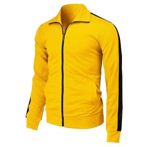 Chaquetas para hombre resistentes al viento y agradables al tacto 2026, de poliéster y spandex, con cremallera frontal, transpirables y con cuello alto. - Product Image 3