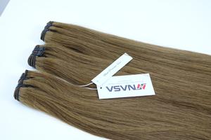 ผมต่อแบบเวฟท์ย้อมสีน้ำตาลเข้ม ยี่ห้อ Nasa Hair Sarah Hot Machine  ผมเวอร์จินเวียดนามแท้  แบบ Double Drawn  น้ำหนัก 100 กรัม ขายส่ง แบบตรง - Product Image 2