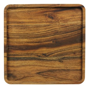 Bandeja de Madera Rústica, Tabla Decorativa para Servir, para Mesa de Centro, Cocina y Comedor, a Bajo Precio - Product Image 3