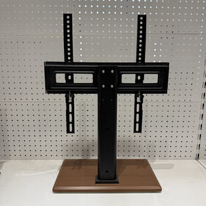 <span class=keywords><strong>Fixation</strong></span> de support de téléviseur moderne à Base en bois classique 400*400mm support de téléviseur de bureau pour <span class=keywords><strong>TV</strong></span> LCD LED à écran plat 32 ''-50'' - Product Image 2