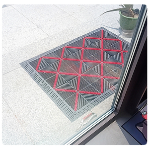 Tapis de porte extérieur 90*120 cm, tapis d'entrée robuste, imperméable, pour extérieur - Product Image 3