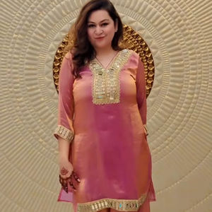 ชุดงานเลี้ยงสุดหรูหราประดับกระจกแท้สำหรับผู้หญิง - Product Image 1