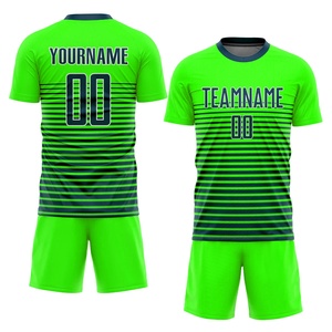 Vêtements de sport personnalisés de haute qualité pour équipes, maillots d'entraînement de football à manches courtes respirants pour joueurs - Product Image 4