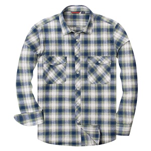 Người Đàn Ông Của Chất Lượng Cao Dài Tay Áo Sọc Flannel Áo Sơ Mi Thường Thông-Phù Hợp Với Với Phai Thiết Kế Mới Nhất Thiết Kế Chất Lượng Tốt Nhất Giá Rẻ Giá Flannel - Product Image 1