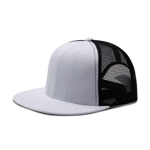 Gorra de béisbol de caza personalizada de cinco paneles con hebilla metálica, gorra de sol para publicidad exterior, 100% poliéster, tipo camionero - Product Image 4