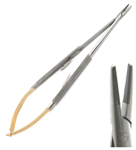 5 PCS Manual Stainless Steel Dental Needle Holder Dentistry Forceps <b>Plier</b> Surgical Orthodontic Tweezers Instrument <b>Set</b> CE - Product Image 3