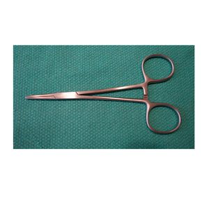 คีมหนีบหลอดเลือดแบบแมนนวล ออกแบบตามหลักสรีรศาสตร์ ยี่ห้อ Mosquito Artery Forceps Hemostat Locking แบบตรงและแบบโค้ง สำหรับการผ่าตัด ผลิตโดยบริษัทเมทัล เมด คอร์ปอเรชั่น - Product Image 4