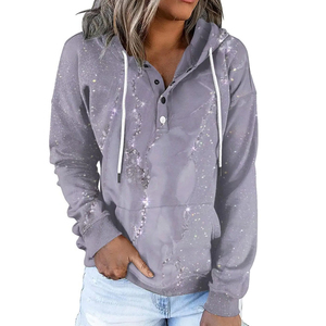 <b>Women</b>’s Light weight Casual Sports <b>Thermal</b> Active Fitness Outdoor Sportswear Pullover Hoodie - Product Image 4