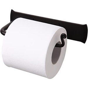 Portarrollos de papel higiénico industrial de metal, soporte de pared con diseño de espiral para baño, decorativo - Product Image 2