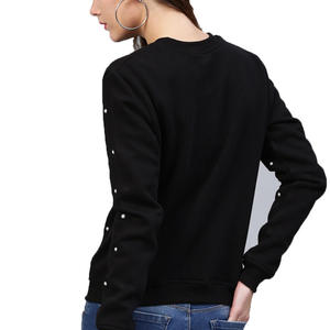 Sudadera de mujer de alta calidad, estilo urbano, a la moda, de corte regular, transpirable y cómoda. - Product Image 1