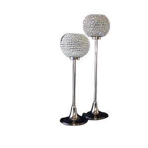 เชิงเทียนคริสตัลสำหรับตกแต่งครบ,เชิงเทียนสำหรับงานแต่งงาน - Product Image 1