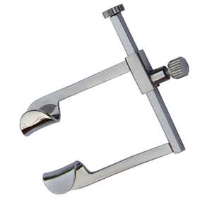 Espéculo Oftálmico Personalizado Cook con Tornillo de Bloqueo, Retractor de Párpado de Hoja Sólida, Instrumento Manual de Precisión de Acero Inoxidable - Product Image 4