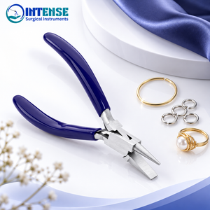 Wholesale Jewelry Making Combination <b>Pliers</b> Round <b>Nose</b> <b>Flat</b> <b>Nose</b> Stainless Steel Precision Beading Tools - Product Image 6
