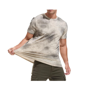 Camisetas de Hombre con Logotipo Personalizado, Impresión Digital, Estilo Urbano, al por Mayor, con Pedrería, de Poliéster/Algodón - Product Image 3