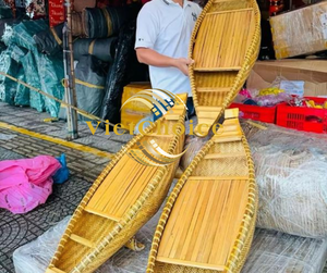 VietChoice - Bote Tradicional Vietnamita de Bambú, Acabado Natural, Alta Calidad para Exportación - Product Image 4