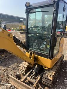 <span class=keywords><strong>Mini</strong></span>-excavatrice hydraulique Caterpillar Cat302 d'occasion, chenilles en acier avec cabine, qualité fiable, Cat 302 2 tonnes - Product Image 1