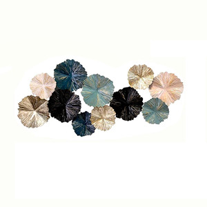 Modern Metal <b>Wall</b> Art Luxury Palm <b>Leaf</b> Flower Sculpture Hanging <b>Decor</b> for Living Room Hotel <b>Wall</b> <b>Decor</b> Metal <b>Wall</b> Art For <b>Decor</b> - Product Image 6