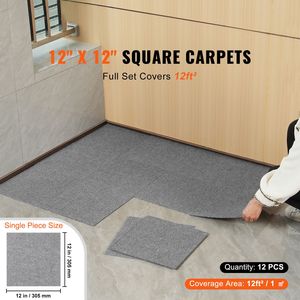 Piastrelle per Moquette Autoadesive 12FT X 12FT, Facili da Installare, Morbide e Imbottite, per Uffici - Product Image 2