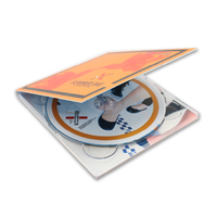 Programas de Entrenamiento con Recubrimiento Mate Personalizado, Embalaje Digipak para Discos