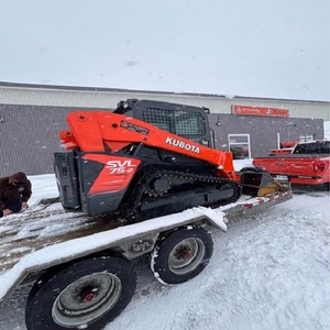 รถตักล้อยาง Kubota SVL75-2 มือสอง, เครื่องยนต์ดีเซล 74 แรงม้า, ระบบป้องกันการพลิกคว่ำแบบเปิด (ROPS), ระบบเสริมแรงแบบ Standard Flow, ขาย - Product Image 3