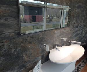 Paneles de Revestimiento de Pared de Piedra de Pizarra Dorada C, Acabado Texturizado Natural, Duradero, Ecológico, Superficie Decorativa Moderna para Interiores - Product Image 2