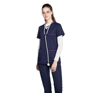Conjunto personalizado de uniformes de enfermería atléticos para mujer tejido de poliéster rayón directo de fábrica Joggers incluidos Hospital Médico - Product Image 4