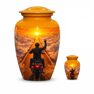 Urna Funeraria Ecológica y Duradera para Motociclistas, Personalizable, Recuerdo Conmemorativo para Adultos - Product Image 3