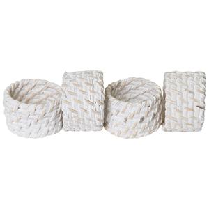 Servilletas de Material Natural de ratán, anillo de toalla de papel, soporte cuadrado para servilletas, oferta de Amazon - Product Image 3