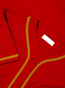 Original Design Baseball Shirt Digital Printed Mesh Polyester - Product Image 6