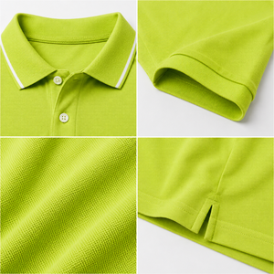 Polo homme tendance avec un design moderne, tissu doux, facile à porter, parfait pour le streetwear et les tenues quotidiennes, élégant et stylé. - Product Image 5