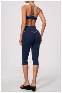 2 Piece Sports Top Custom Gym Clothes Active Wear Women Gym Fitness Sets - Product Image 2