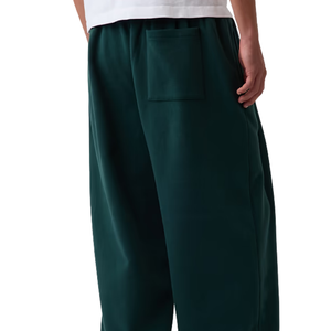 <b>Men</b>’s Straight Leg Fleece <b>Trousers</b> Relaxed Fit Elastic Waist Casual Sweatpants with Side Pockets Soft Comfortable <b>Lounge</b> Pants - Product Image 2