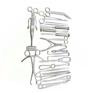 Ensemble d'instruments chirurgicaux orthopédiques de qualité supérieure à alimentation manuelle, 25 pièces, en acier inoxydable réutilisable, pour opérations médicales, certifié CE - Product Image 5