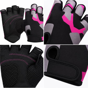 Gants de fitness à bas prix avec support pour les poignets pour femmes, confortables, coupe décontractée, design tactique, couleur personnalisée, gants de gym durables - Product Image 4