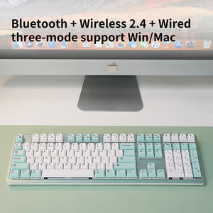 Clavier mécanique de jeu Cherry Axis Full Size 108 touches, triple mode, silencieux, USB Type-C, anti-ghosting, neuf - Product Image 4