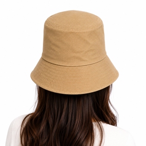 Chapeau Bob Unisexe Couleur Premium Style Estival Look Minimaliste Tendance Léger Confortable Mode Urbaine Sensation Coton Doux - Product Image 2