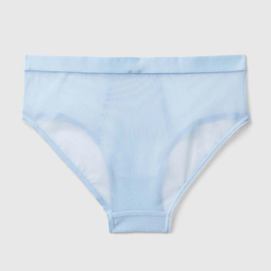 Braguitas de Bikini de Cintura Media para Mujer, Color Sólido, Tejidas, 100% Seda, Ecológicas, Transpirables y Duraderas - Product Image 4