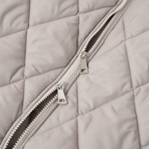 Manteau matelassé mi-long à col montant, style artistique décontracté, résistant au froid, coupe ample et décontractée japonaise, pièce à superposer - Product Image 5