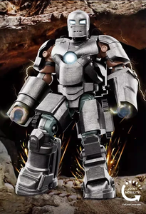 Figura de acción Iron Men Assembling Mk6 Blocks Is Coming, muñeco creativo tres en uno, ¡águela para comenzar la divertida aventura! - Product Image 6