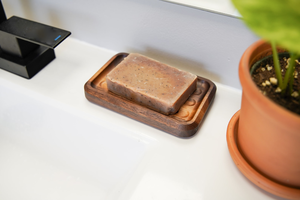 Jabonera de Madera Moderna y Minimalista, Bandeja para Jabón de Baño de Madera Natural con Diseño de Secado Rápido - Product Image 3