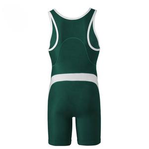 Custom College Wrestling <b>Singlet</b> for <b>Women</b> Adults Polyester/Cotton Breathable 140g Fabric Discharge Printed OEM Service - Product Image 4