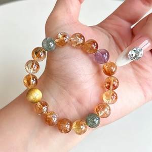 Pulsera de Resina de Lujo Premium con Fusión de Colores Modernos, Joyería Elegante para la Muñeca, para Consumidores a la Moda - Product Image 2