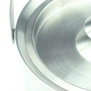 Cubo de hielo metálico de doble pared, tendencia en la industria, mantiene las bebidas frías por mayor tiempo. - Product Image 3