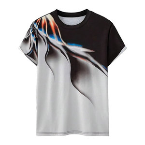 Camiseta de sublimación de gran venta, último diseño, transpirable, de manga corta para verano, la más vendida - Product Image 1