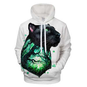 Sweat à capuche de pêche imprimé 3D, pull à capuche nouvelle collection, motif loup personnalisé par sublimation, sweat-shirt streetwear imprimé - Product Image 2