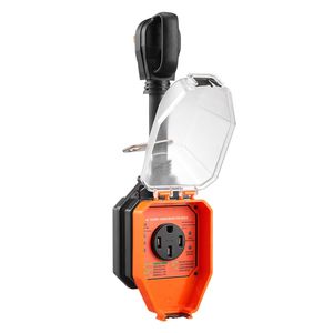 Protezione da Sovratensione per Camper 50 Amp 4800 Joule, Monitor di Tensione, Analizzatore di Circuito, Protezione Elettrica per Sistemi RV - Product Image 1