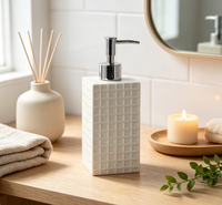 Distributeurs de savon liquide, flacons de savon pour les mains, distributeurs de lotion au design personnalisé, utilisables à la maison et à l'hôtel