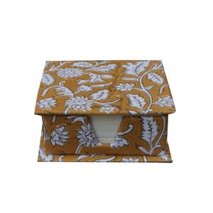 ART&ART Custom Made Handcrafted Diary <b>Notepad</b> set Cotton Fabric Cover <b>Digital</b> Printed 100 Sheets Premium Paper Pages Lightweight - Product Image 6